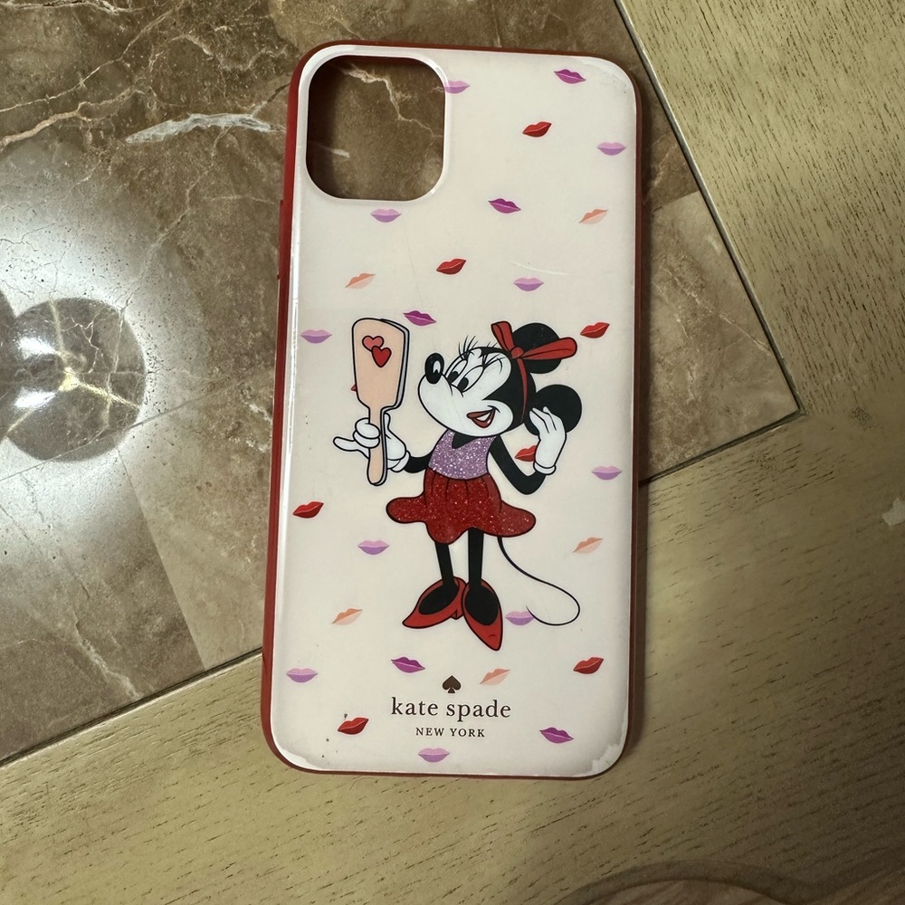 Disney Kate Spade Minnie Mouse- I Phone 11 pro max case.
